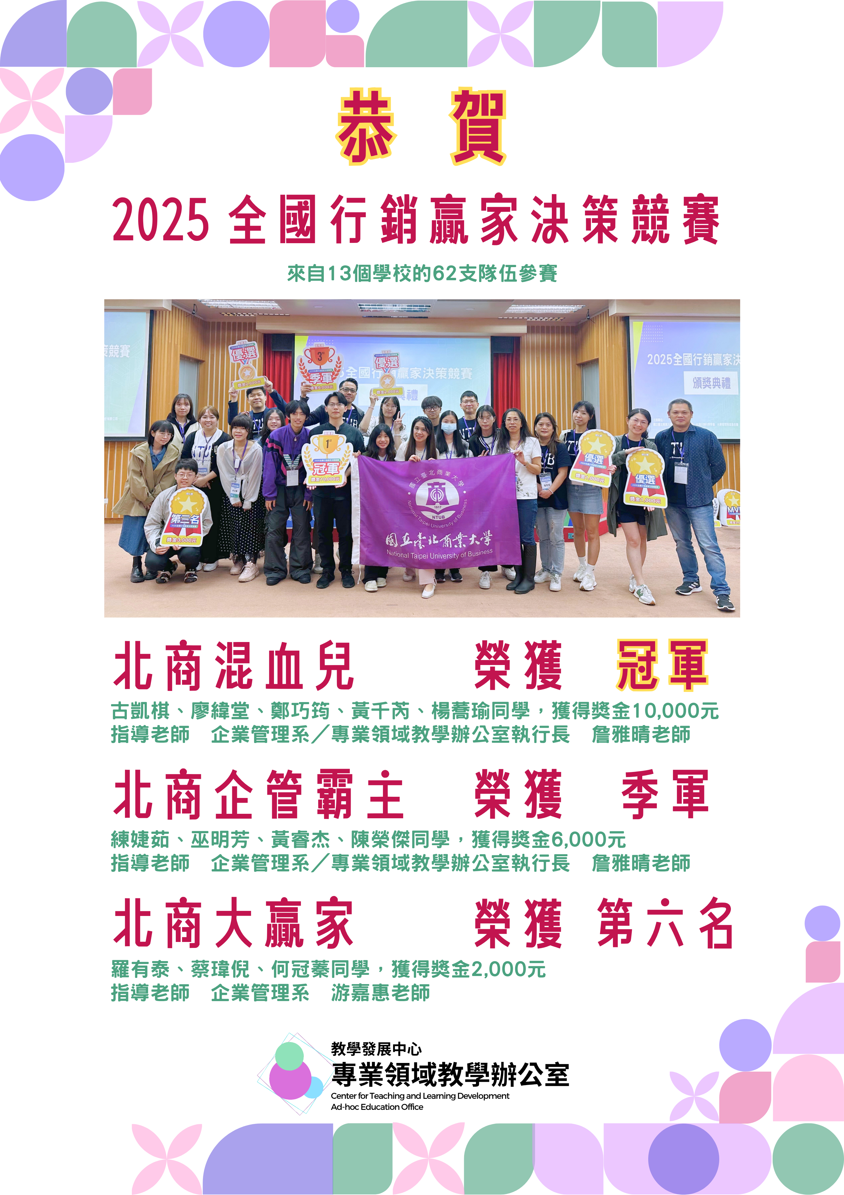 連結到【2025全國行銷贏家決策競賽】競賽成果